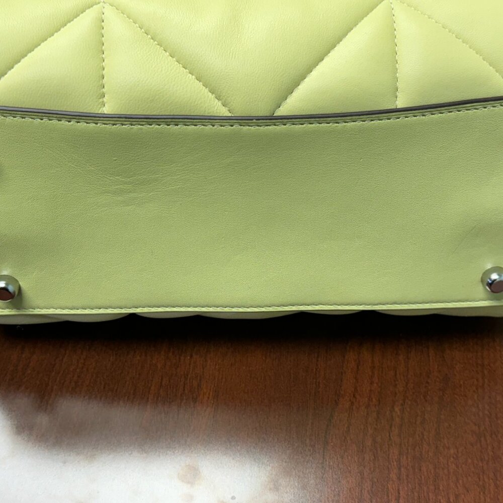 Coach Rowan Satchel Puffy Diamond Quilting - Picture 6 of 9